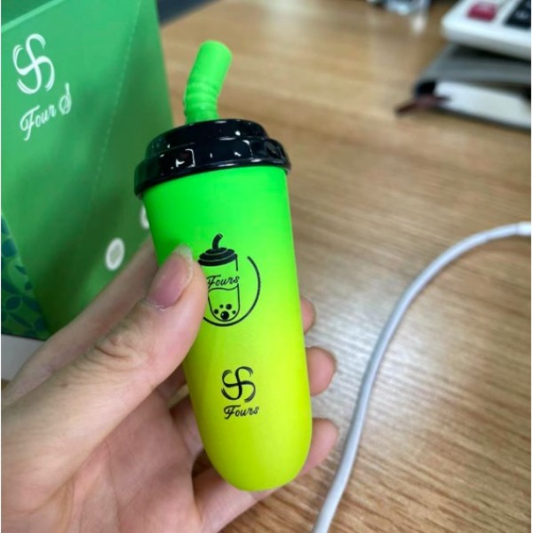 Original Fours Milk Tea Cup Rechargeable Disposable Vape Pen Device 6000 Puffs 600mah (free shipping)