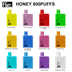 Original FLIEVAPE Honey Rechargeable Disposable Vape Device 800puffs 450mah (free shipping)