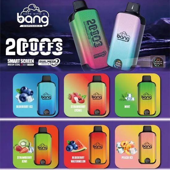 Original Bang 20000 Puffs Dual Mesh Disposable Vape (Free Shipping Worldwide)