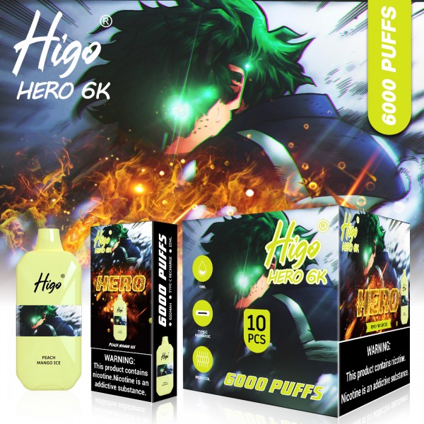 Original FLIEVAPE HERO Rechargeable Disposable Vape Device 6000puffs 650mah (free shipping)