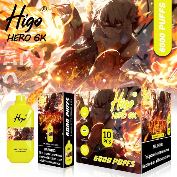 Original FLIEVAPE HERO Rechargeable Disposable Vape Device 6000puffs 650mah (free shipping)