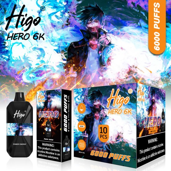 Original FLIEVAPE HERO Rechargeable Disposable Vape Device 6000puffs 650mah (free shipping)