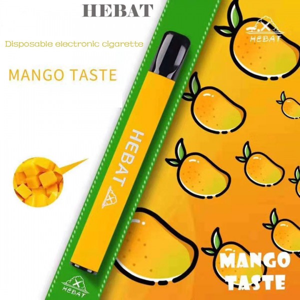 Original HEBAT V2 Disposable Vape Pen 500 Puffs 400mAh free shipping