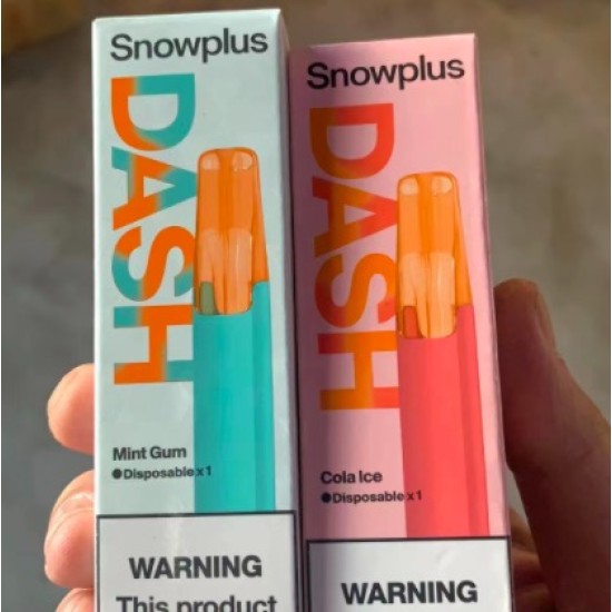 Original Snowplus Dash Rechargeable Disposable Vape Pen Device 4000 Puffs 530mah (free shipping)