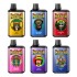 Original R&M Rasta Rechargeable Disposable Vape Pen Device 5500 Puffs 650mah (free shipping)