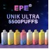 Original EPE Unik ULTRA Rechargeable Disposable Vape Device Pen Stick 5500 PUFFS 550 mAh (free shipping)