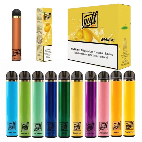 Original Puff Xtra Disposable Vape Pod Device free shipping