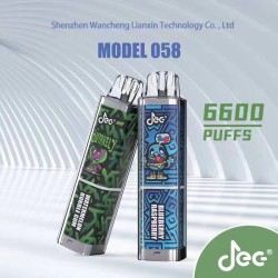 Original JEC Diamond Rechargeable Disposable Vape Device Pen Stick 6600 Puffs 600mAh (Free Shipping)