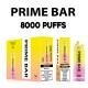 Original Prime Bar 8000 Rechargeable Disposable Vape Pen Device 850mAh 10000puffs (Free Shipping)