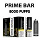 Original Prime Bar 8000 Rechargeable Disposable Vape Pen Device 850mAh 10000puffs (Free Shipping)