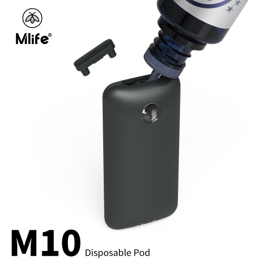 Original Mlife M10 Disposable Mini Pod Vape Starter Kit free shipping