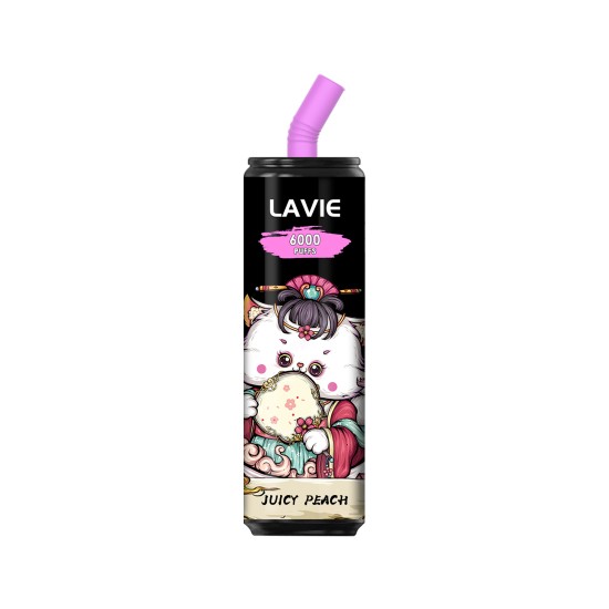 Original Lavie Bar Cola Rechargeable Disposable Vape Pen Device 6000 Puffs 600mah (free shipping)