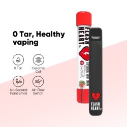 Original Flash Heart Disposable Vape Device 350mAh free shipping