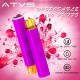 Original ATVS Elegant Disposable Vape Pen Device 600 Puffs 400 mah with Square Transparent Mouthpiece (free shipping)