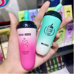 Original OCK BOOX Milk Tea Bubble Cup Rechargeable Disposable Vape Pen Device 6000 Puffs 650mah 1 PCS (free shipping)