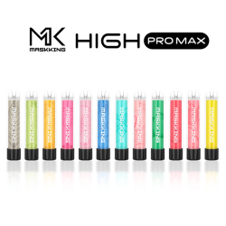 Original Maskking High Pro Max Disposable Vape Pod System Kit 1500puffs with LED light free shipping