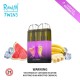 Original RANDM 2 In 1 Twins Rechargeable Disposable Vape Pen Device 6000 Puffs 550mAh (free shipping)