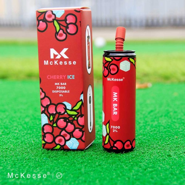 Original McKesse MK Bar 7000 Rechargeable Disposable Vape Pen Device 7000 puffs 650mAh (Free Shipping)