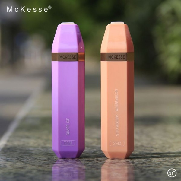 Original McKesse GEM 3000 Disposable Vape Pen Device 3000 puffs 850mAh (Free Shipping)