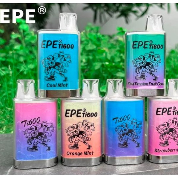 Original EPE Ti600 Disposable Vape Pen Device 400mAh 600puffs (free shipping)