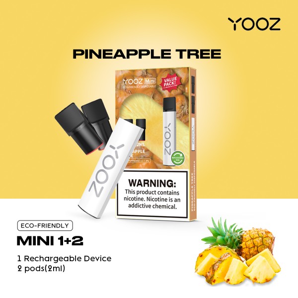 Original Yooz Mini Vape Pre-filled Closed Pod System Starter Kit 240mAh free shipping