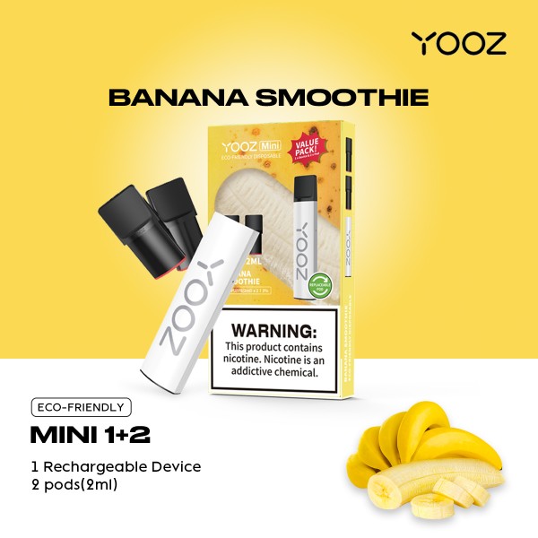 Original Yooz Mini Vape Pre-filled Closed Pod System Starter Kit 240mAh free shipping