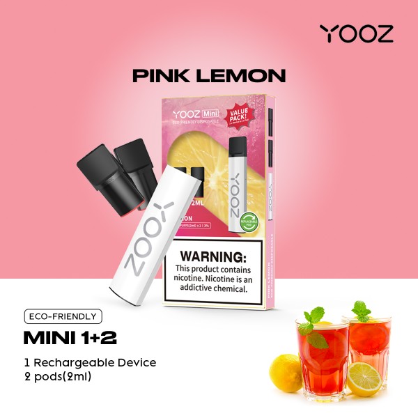 Original Yooz Mini Vape Pre-filled Closed Pod System Starter Kit 240mAh free shipping