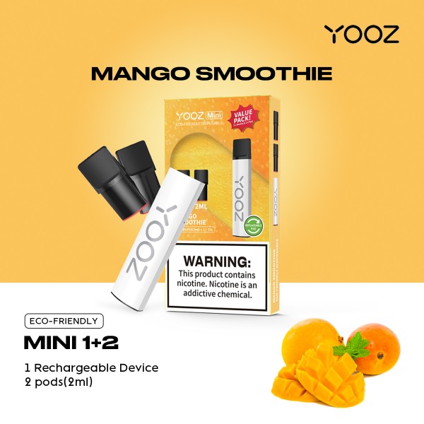 Original Yooz Mini Vape Pre-filled Closed Pod System Starter Kit 240mAh free shipping