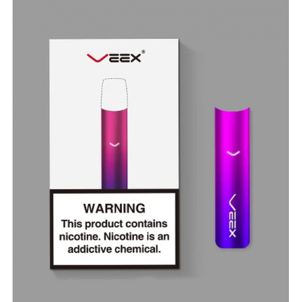 Original VEEX V1 Pre-filled Pod Device 380mAh with Box of VEEX V1 Transparent Pod Cartridges 3pcs  free shipping