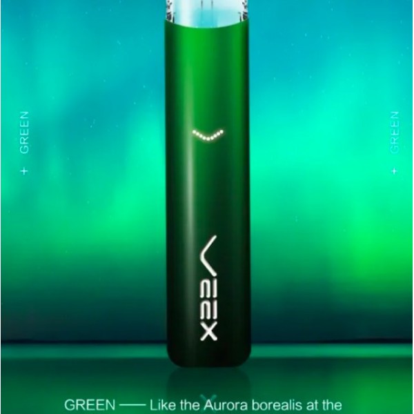 Original VEEX V1 Pre-filled Pod Device 380mAh with Box of VEEX V1 Transparent Pod Cartridges 3pcs  free shipping