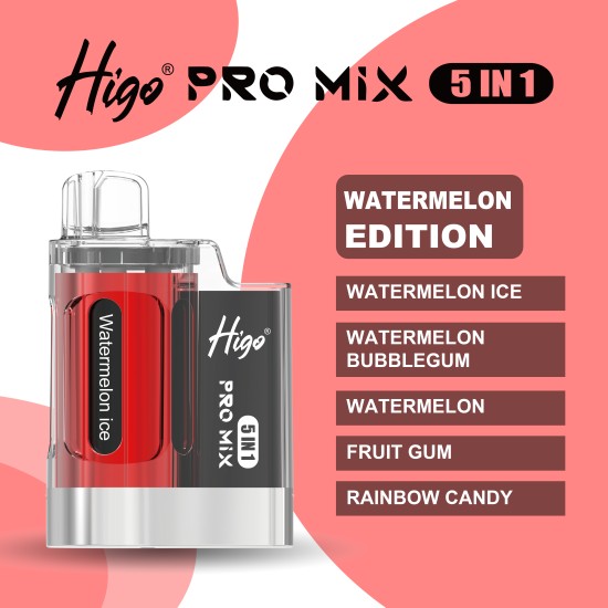 Original Higo Pro Mix 5-in-1 Pre-filled Pod System (Free Shipping Worldwide)