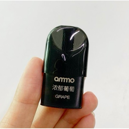 Original Ammo-Color Vape Pre-filled Closed Pod System Starter Kit 420mAh free shipping