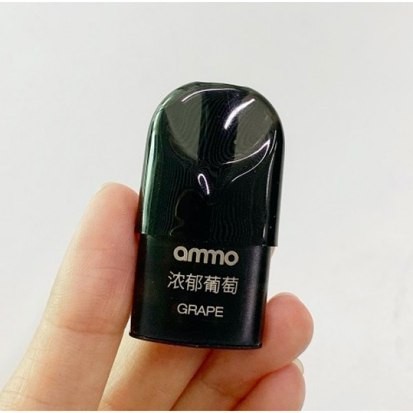 Original Ammo-Color Vape Pre-filled Closed Pod System Starter Kit 420mAh free shipping