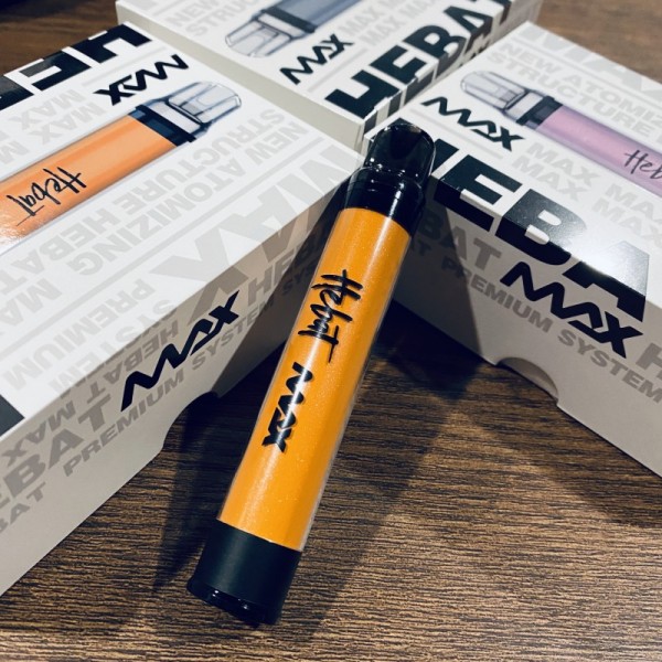 Original Hebat MAX Vape Glow Battery Device With A Box Of Pre-filled Replaceable Closed Vape Pod Cartridge 3 pcs 2.5ml free shipping