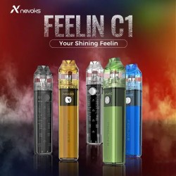 Original NEVOKS Feelin C1 Transparent Pod System Starter Kit 1000mAh free shipping