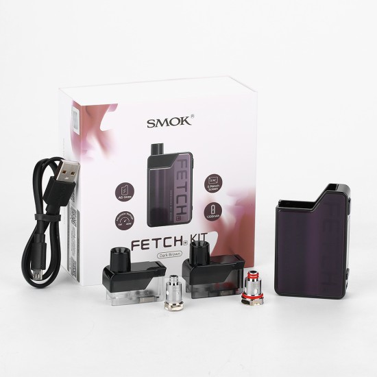 Original SMOK Fetch Mini Vape Pod System Starter Kit 1200mAh free shipping