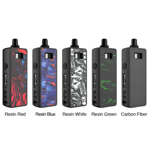 Original 80W MECHLYFE Ratel TC Rebuildable Pod System Starter Kit free shipping