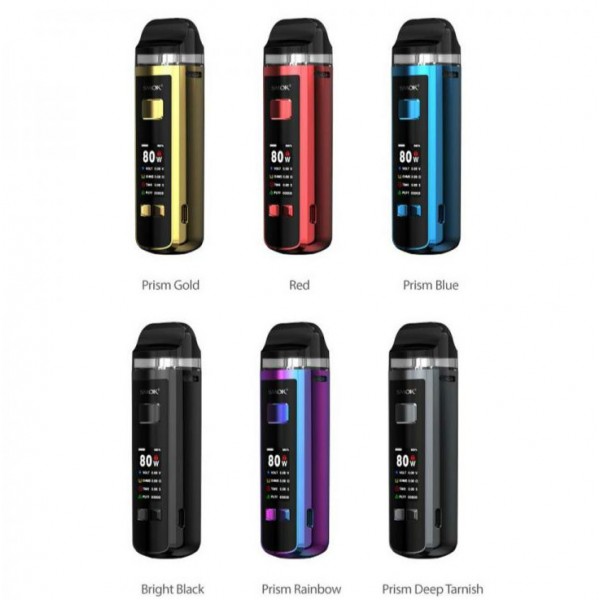 Original 80W SMOK RPM 2S Pod Mod System Starter Kit 2500mAh free shipping