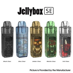 Original Rincoe Jellybox SE Transparent Pod Kit 500mAh free shipping