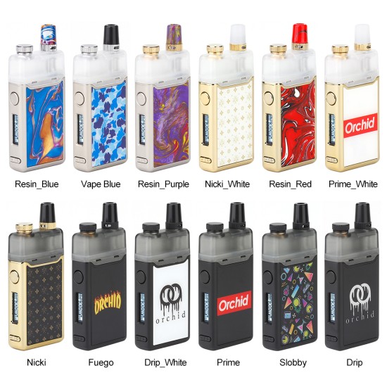 Original 30W Orchid IQS Pod System Starter Kit 950mAh free shipping