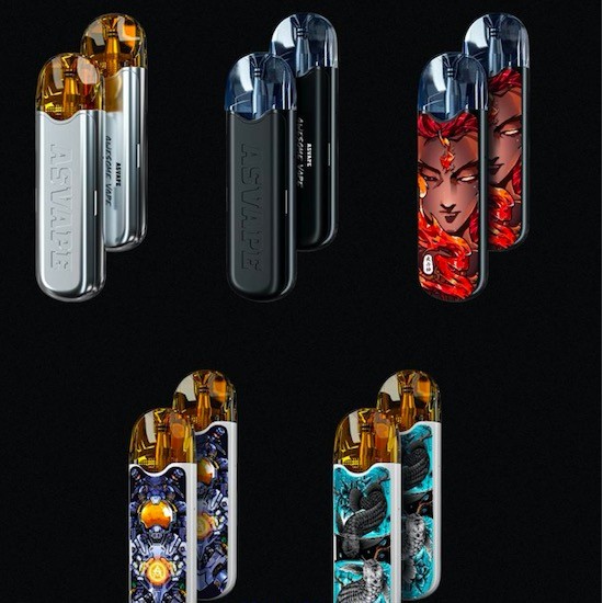 Original Asvape Vulcan Plus Pod System Starter Kit 700mah free shipping