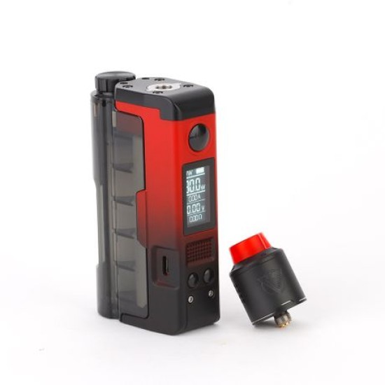 Original 90W Dovpo Topside Lite Squonk TC Kit with Variant RDA free shipping