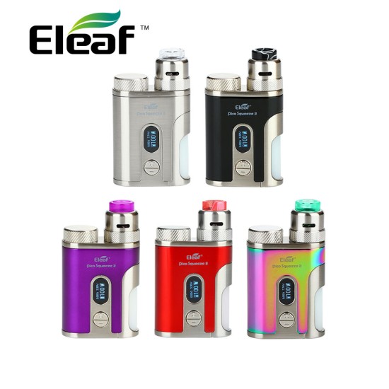 Original Eleaf iStick Pico Squeeze 2 ​100W Squonk Kit Squonker with Coral 2 RDA​ ( no battery included )