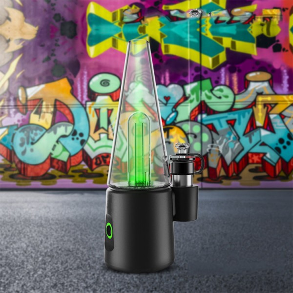 Original Apex E-rig Dab Wax Dry herb Vaporizer Concentrate E-nail Glass Bubbler 4000mAh free shipping