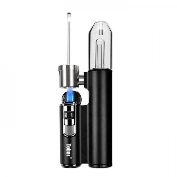 Original IECIGBEST Tobor Bazoka Portable 3 in 1 Herbs CBD Oil Wax Vaporizer Dab Erig free shipping