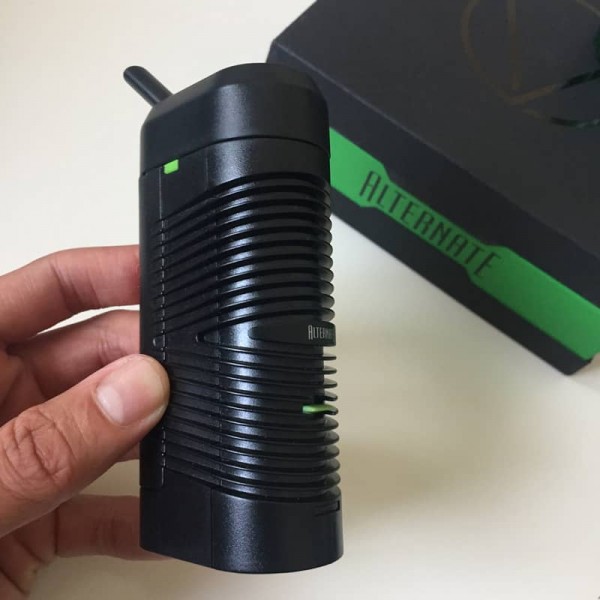 Original Vivant Alternate Hybrid Flower Wax Vaporizer Without Battery and With Grinder (free shipping)