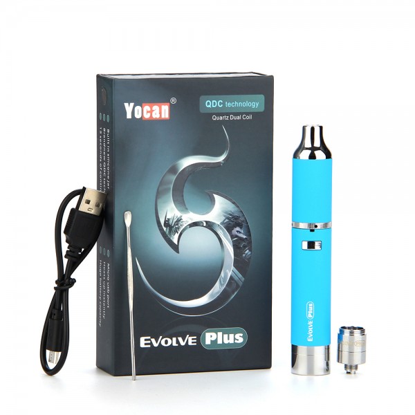 Original Yocan Evolve Plus Wax Vape Pen Kit 1100mAh free shipping