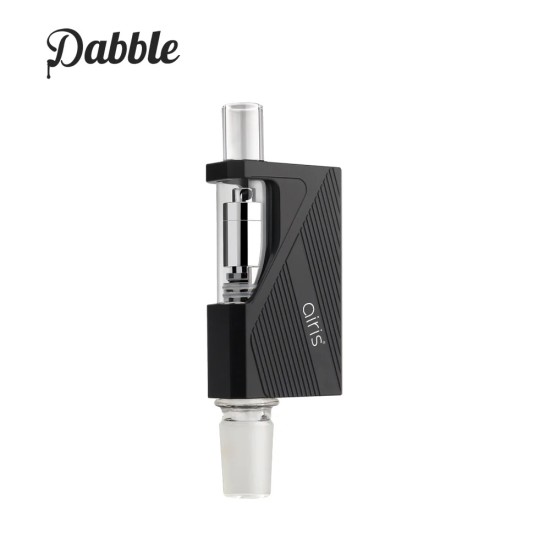 Original Airis Dabble Portable Dab Pen Concentrate Vaporizer Compatible with 14mm and 19mm Glass Bongs (Free Shipping Worldwide)