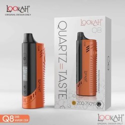 Original Lookah Q8 Portable Wax Vaporizer E-Neil Evaporator Designed for Wax and Oil free shipping