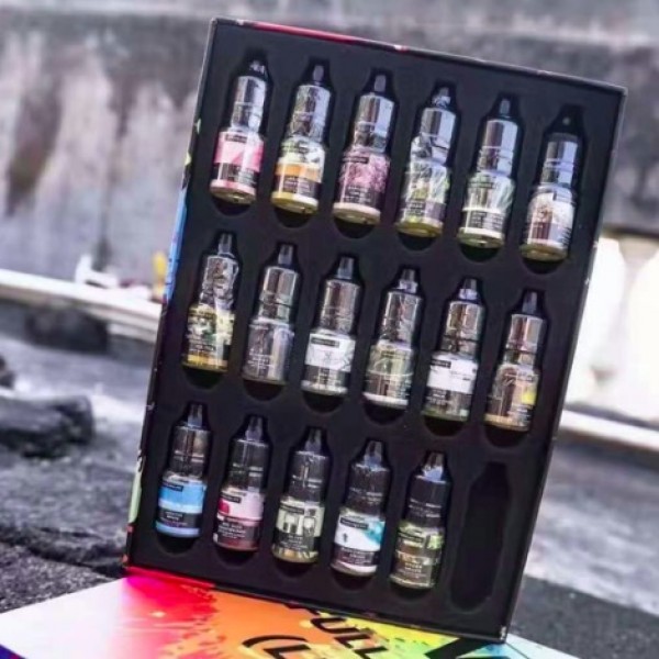 Original Wdg Full Flavor Nicotine Salt Vape E-Juice Set ( Limited Edition) 30ml 35mg 18 Bottles free shipping